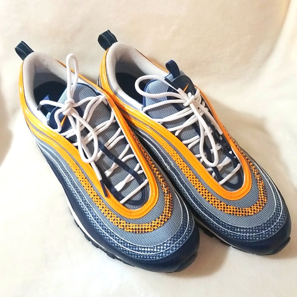 Nike AirMax Blue & Yellow Men's Tennies